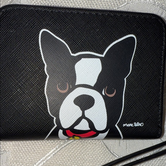 Marc Tetro Black Dog Print Wallet - Picture 5 of 8